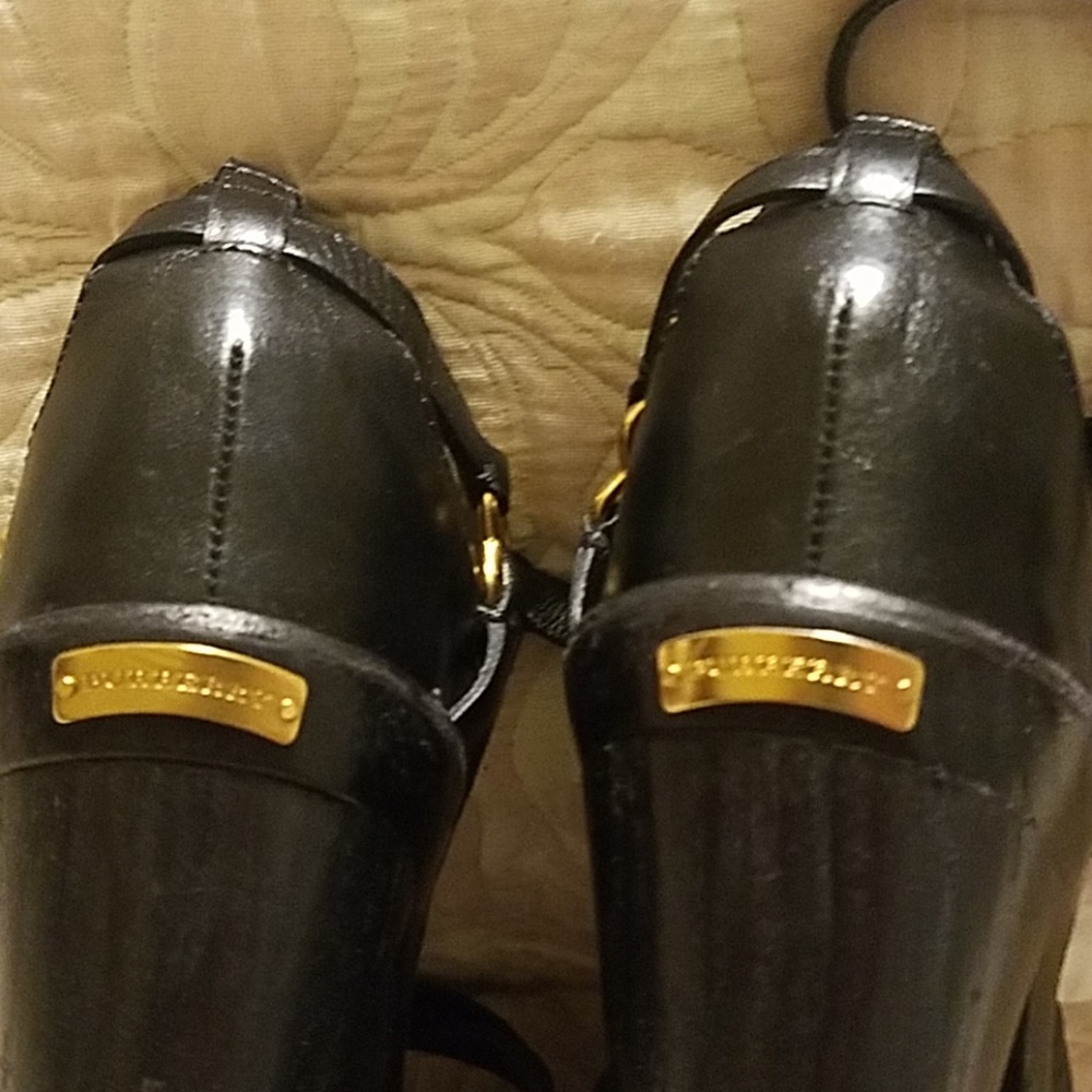 Burberry wooded heels - Picture 3 of 4